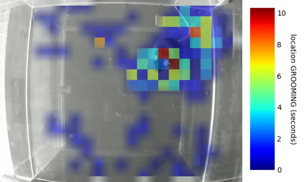 Classification heatmap example 1