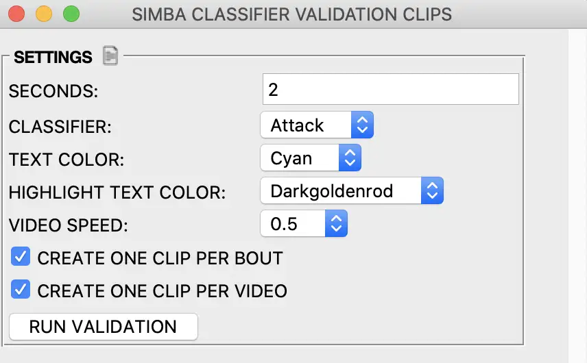 Post-classification validation
