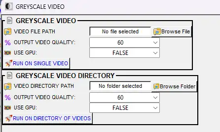 Convert to grayscale dialog
