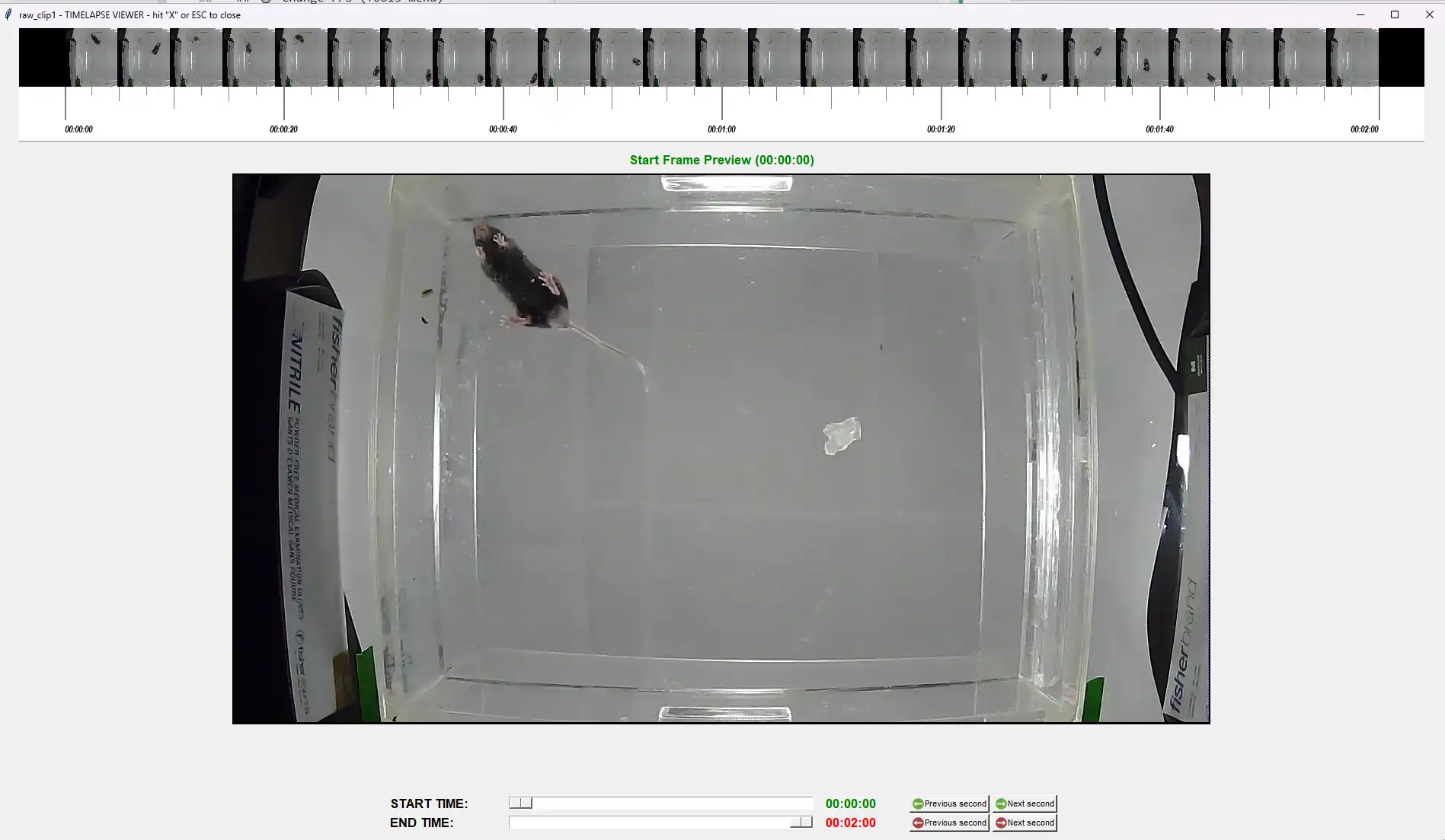 Timelapse viewer