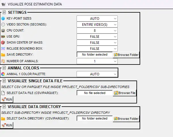 Visualize pose-estimation in folder